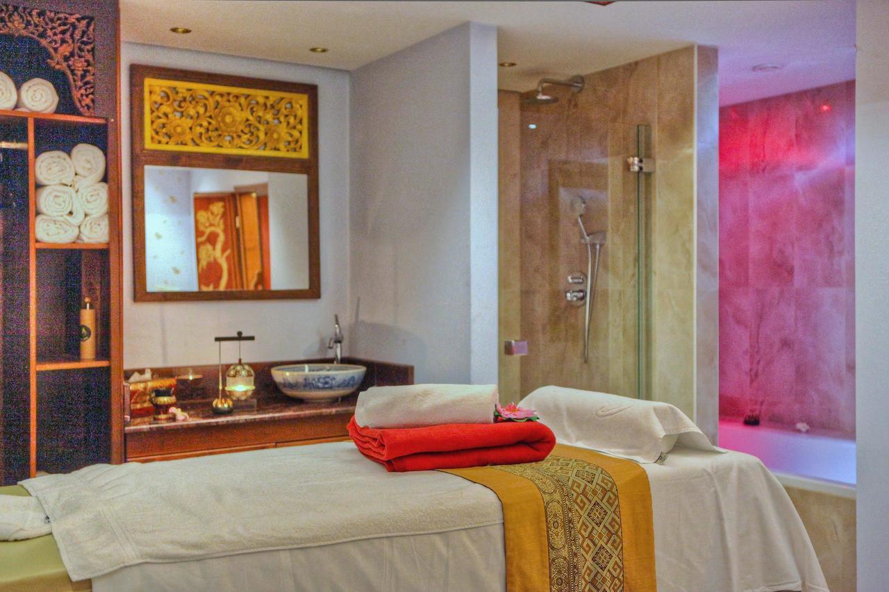 Seetelhotel Ahlbecker Hof Heringsdorf  Ngoại thất bức ảnh A spa treatment room