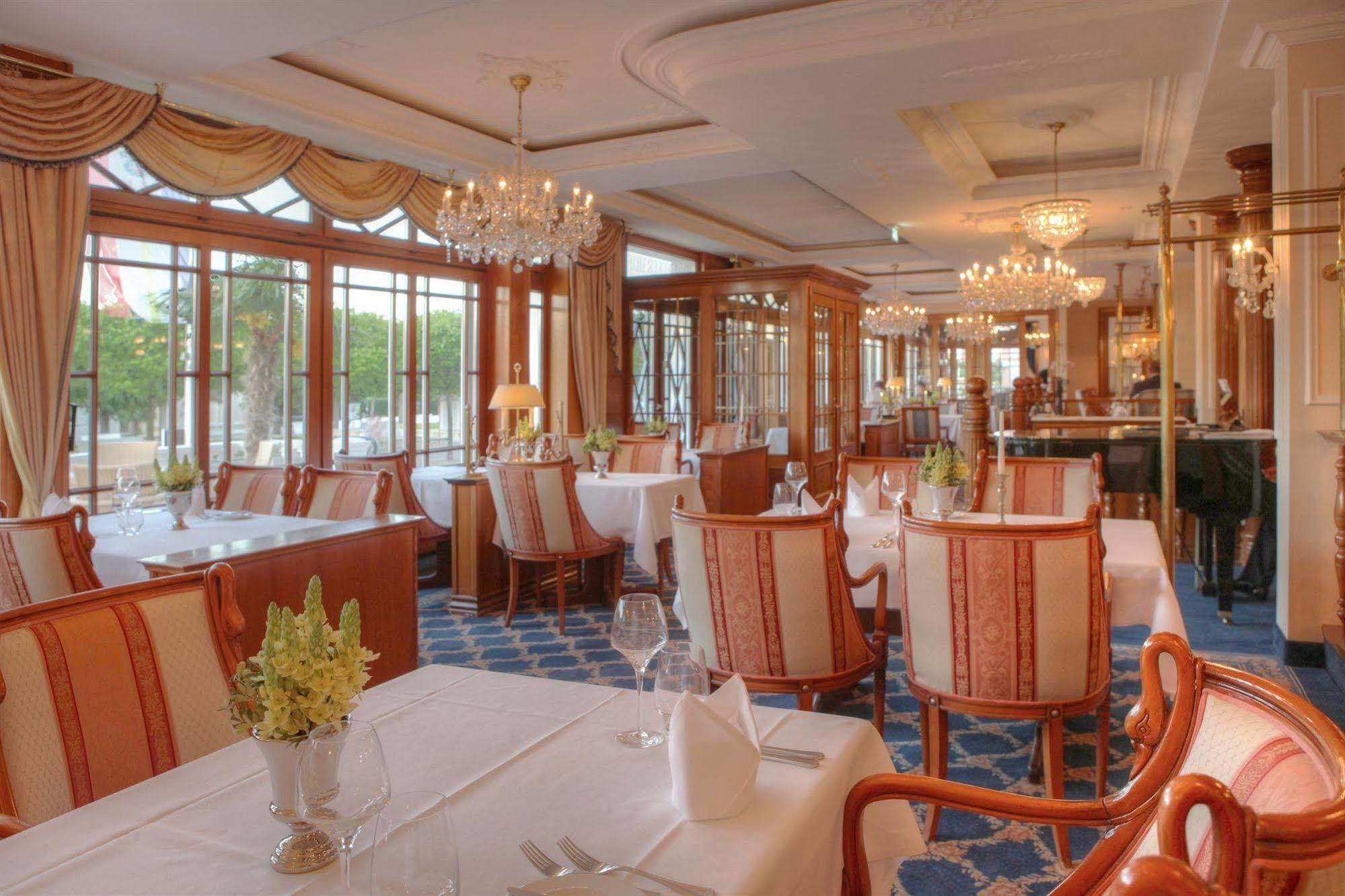 Seetelhotel Ahlbecker Hof Heringsdorf  Ngoại thất bức ảnh The restaurant