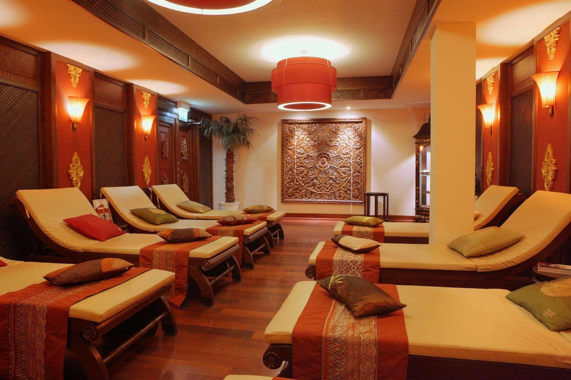 Seetelhotel Ahlbecker Hof Heringsdorf  Ngoại thất bức ảnh A relaxation room at a spa