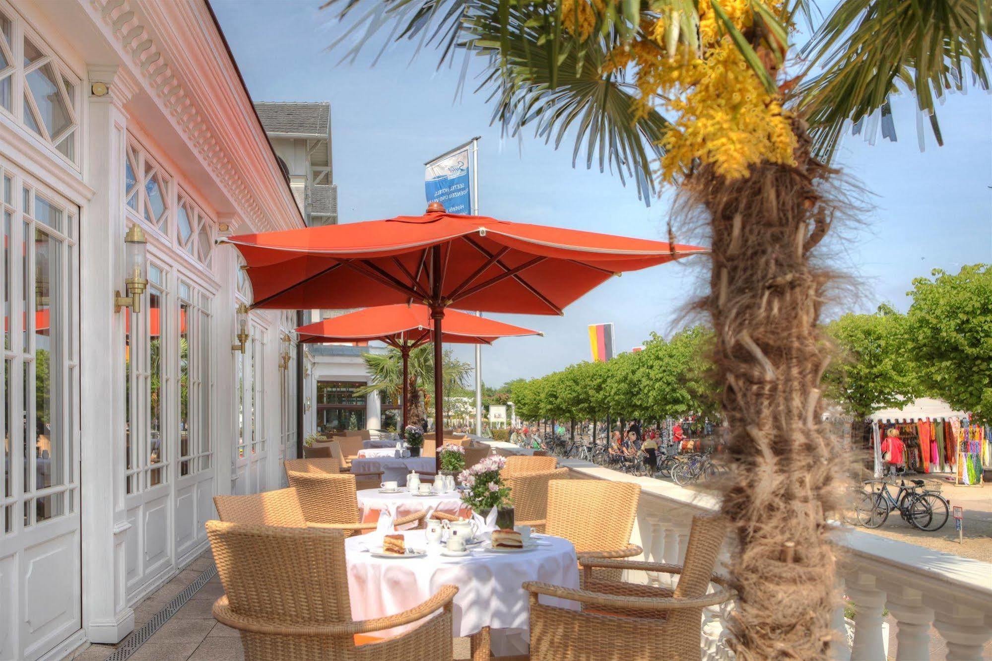 Seetelhotel Ahlbecker Hof Heringsdorf  Ngoại thất bức ảnh Restaurant